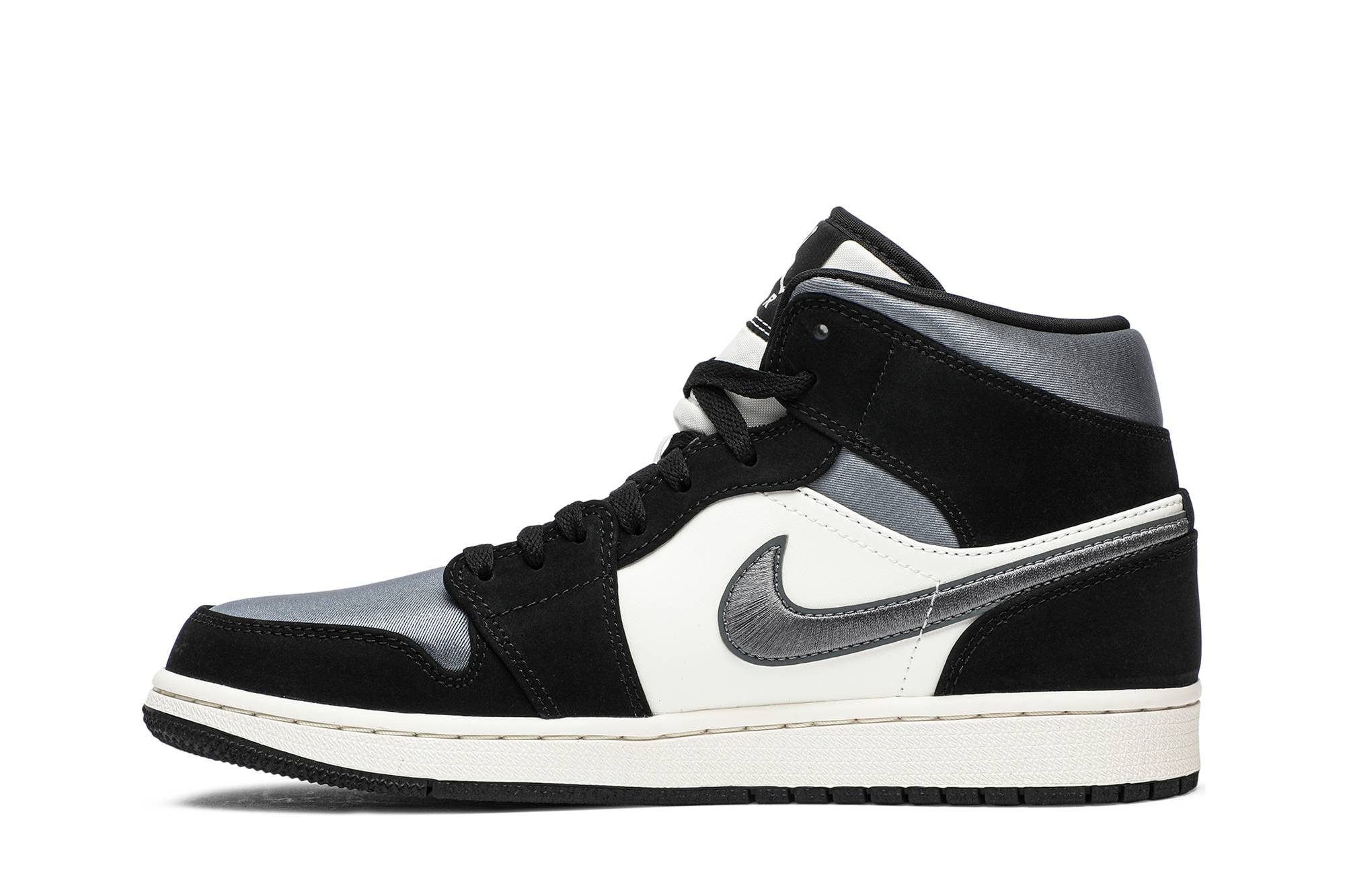 Air Jordan 1 Mid SE 'Satin Smoke Grey' - 3