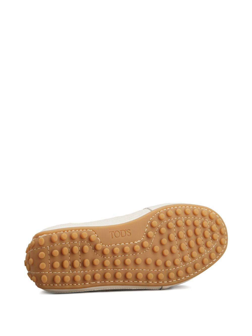 woven leather sneakers - 5