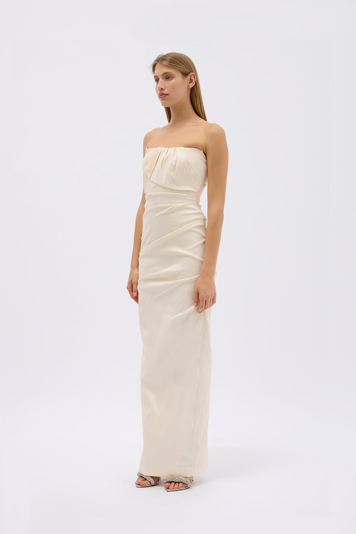 SIENNA STRAPLESS GOWN - 2