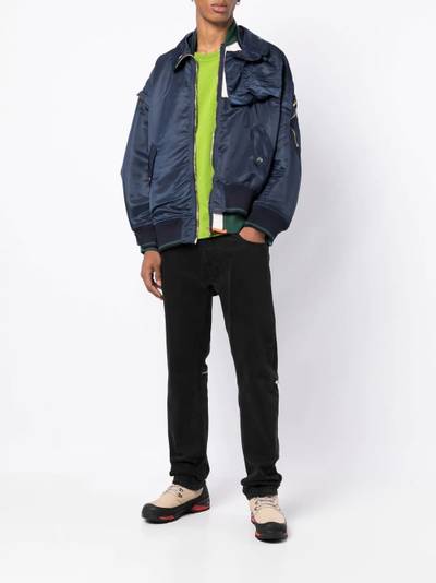 Kolor overized military jacket outlook