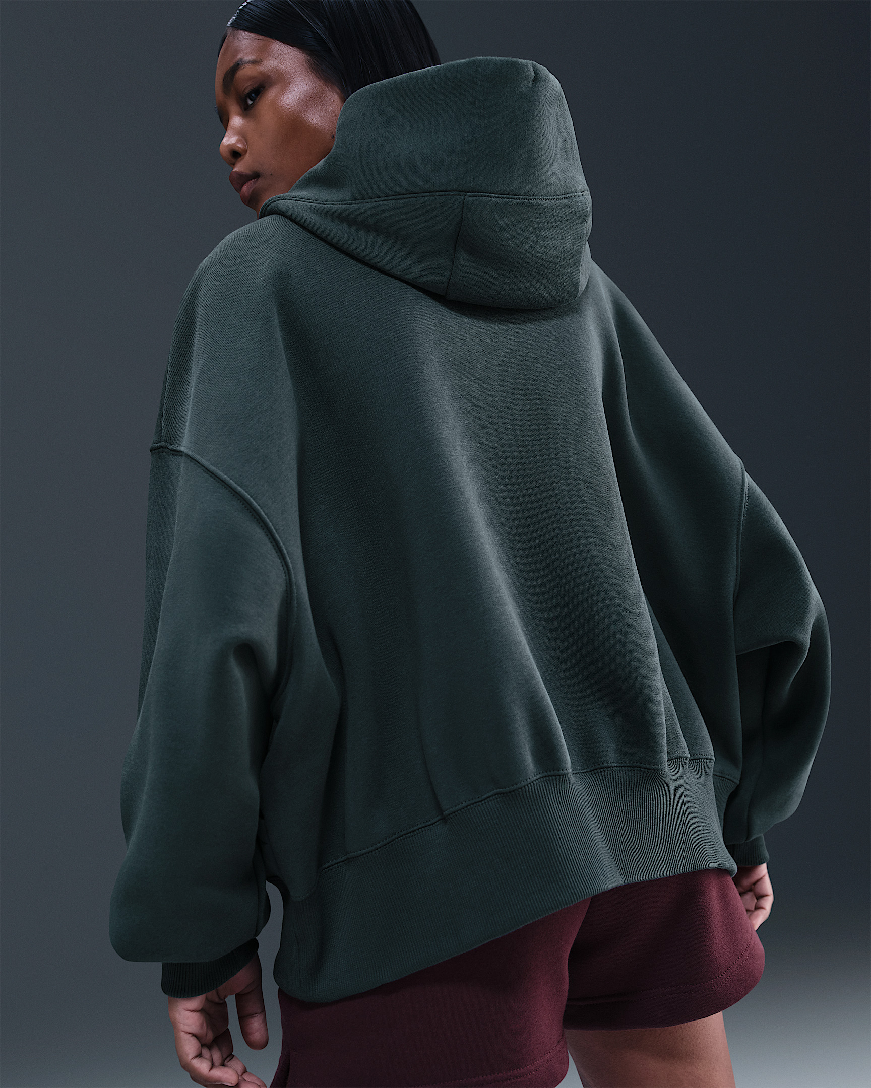 Nike Sportswear Phoenix Fleece Women's Over-Oversized Pullover Hoodie - 2