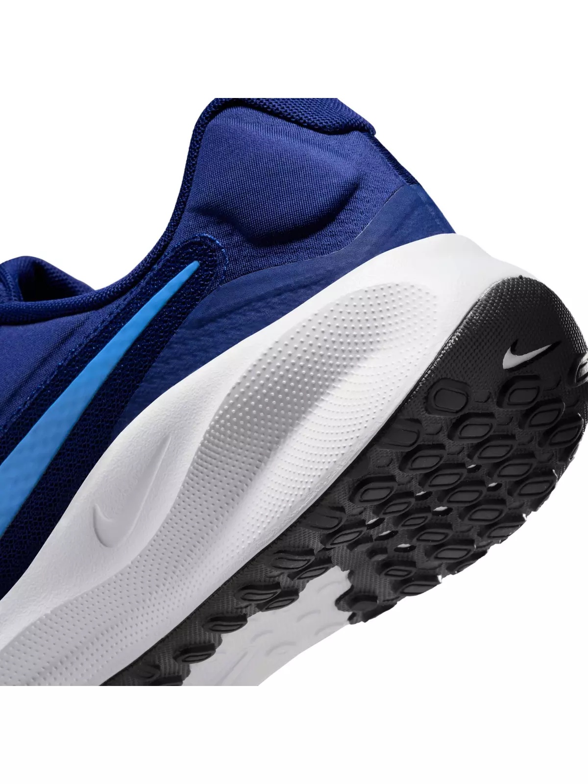 Revolution 7 "Blue Void/White/Black/University Blue" Men's Running Shoe - 8