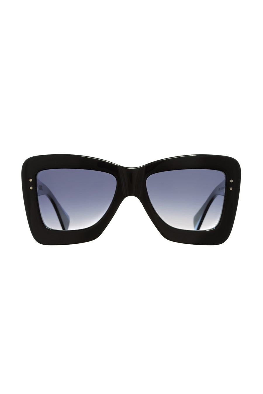 BLUE ON BLACK SQUARE - 2