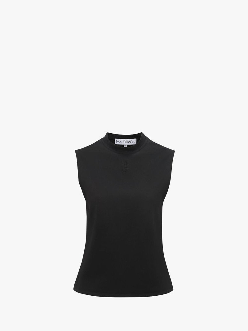 TANK TOP WITH ANCHOR EMBROIDERY 1