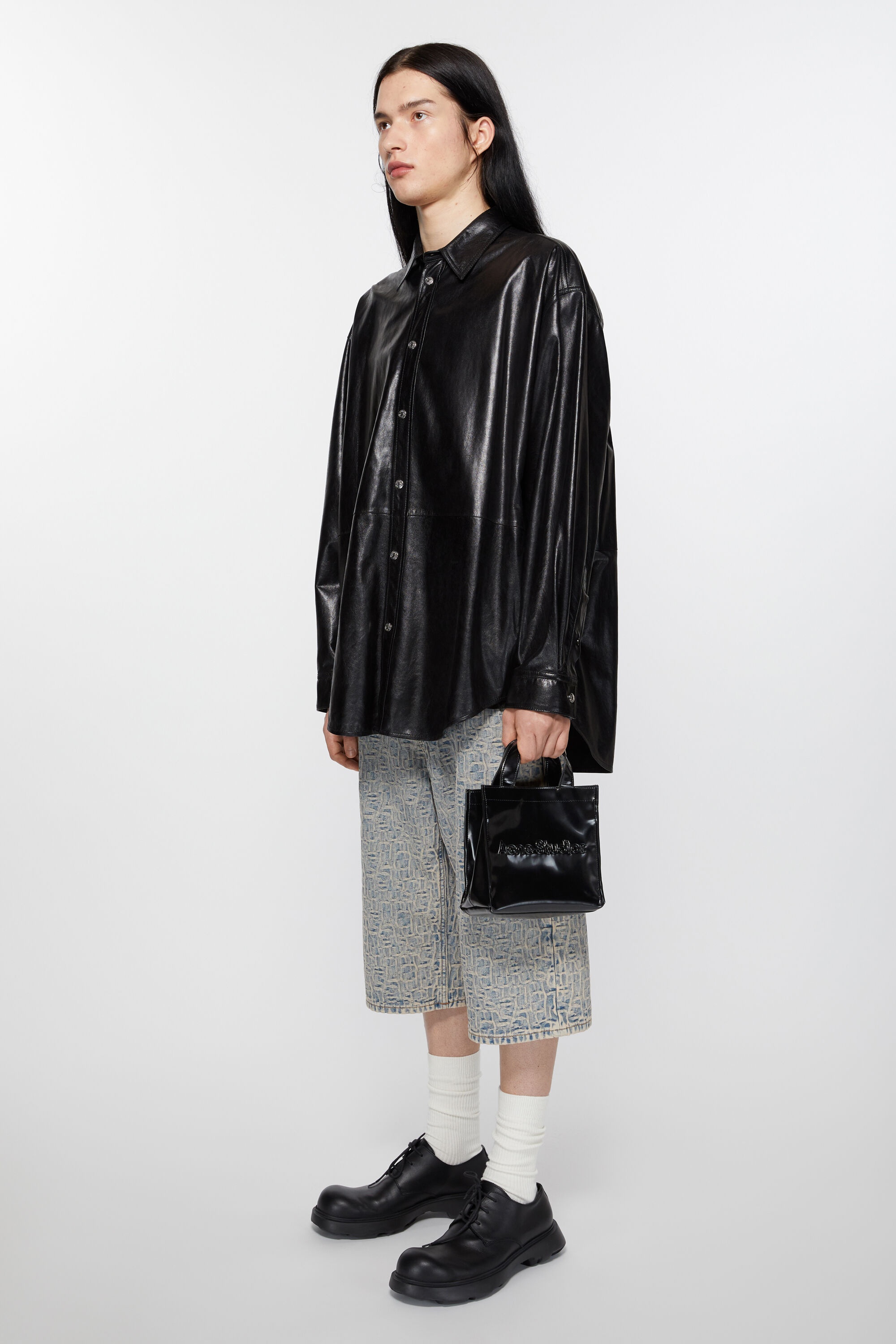 【Acne Studios】Logo Mini Shoulder Tote Bag Acne Studios - Logo Mini Shoulder Tote Bag | HBX - Globally