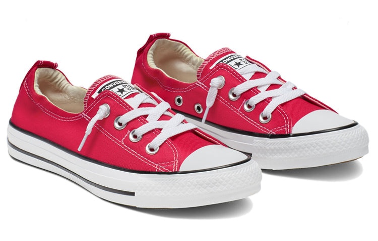 (WMNS) Converse Chuck Taylor All Star Shoreline Slip 'Red' 537083F - 3