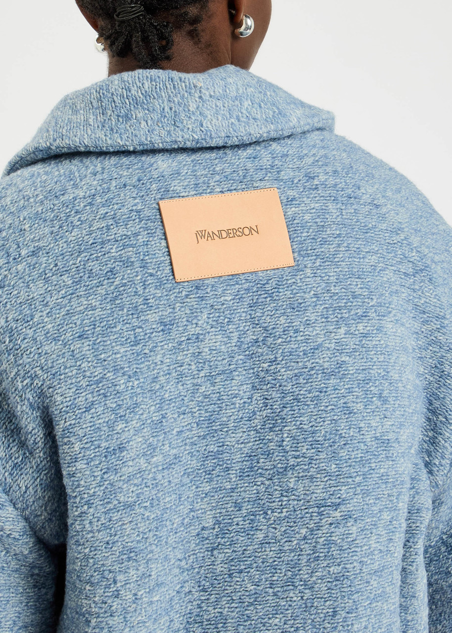 JW Anderson Melange Wool-blend Jacket - 5