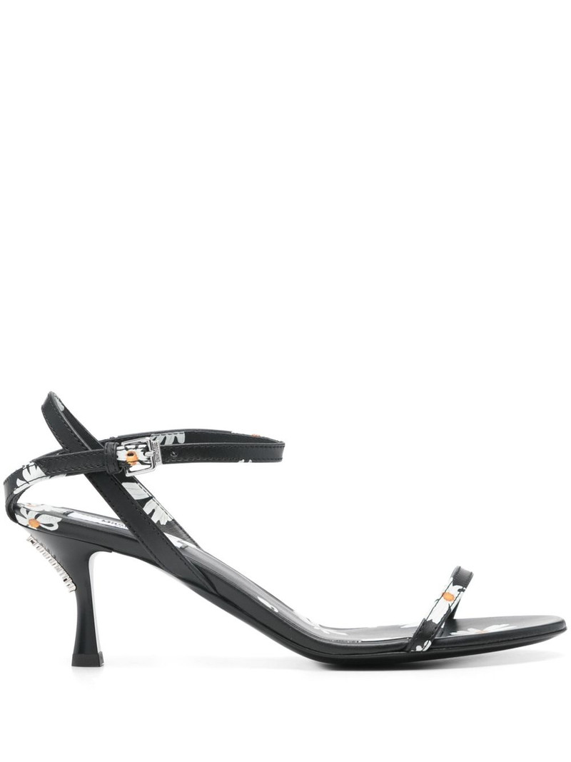 55mm floral-print sandals 1