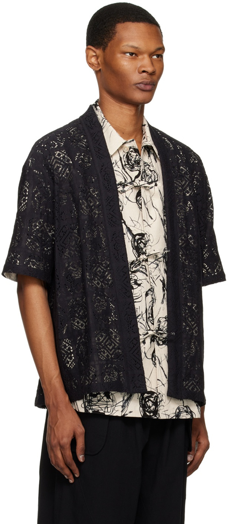 Sasquatchfabrix. Black Jah Lion Cardigan outlook