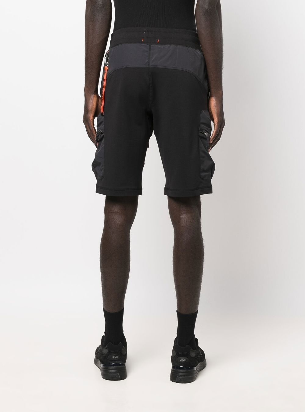 drawstring-fastening waistband shorts - 4