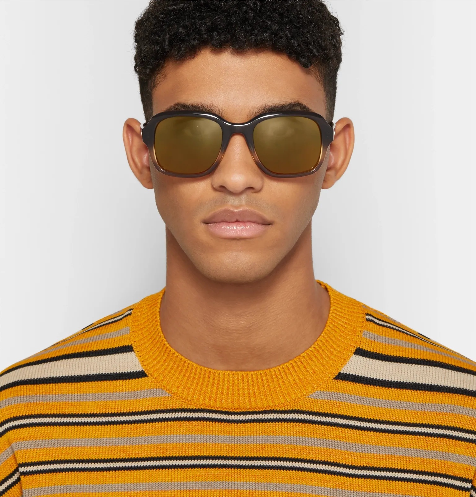 Megillah Square-Frame Gradient Acetate Sunglasses - 2