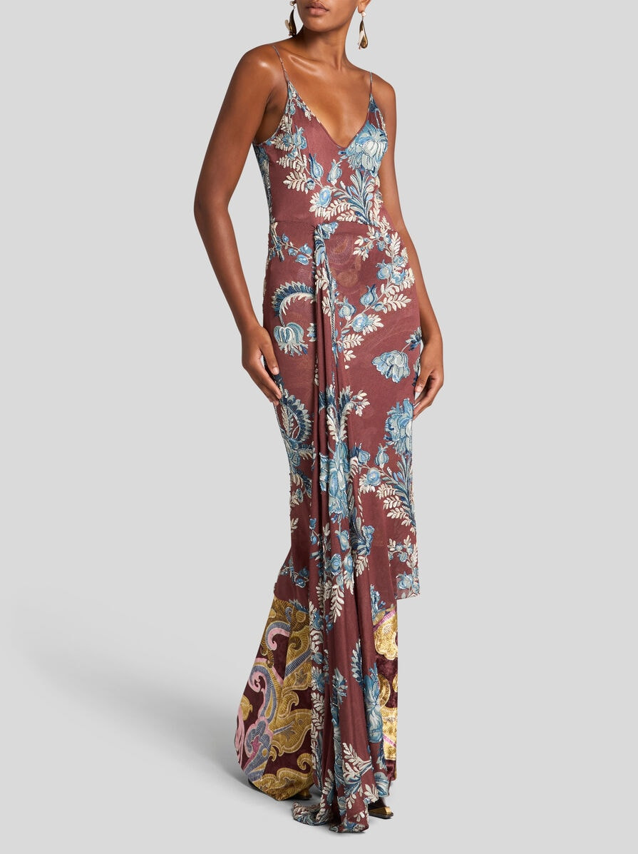 PRINTED JERSEY DRESS - 3
