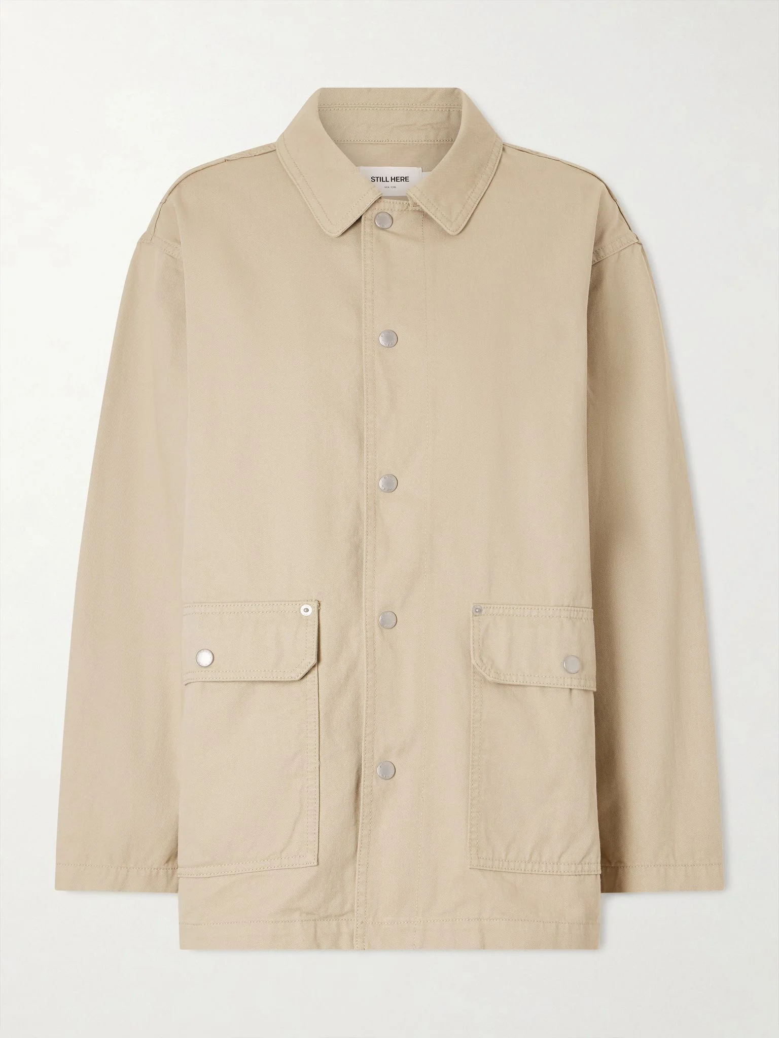 Barn cotton jacket Beige - 1