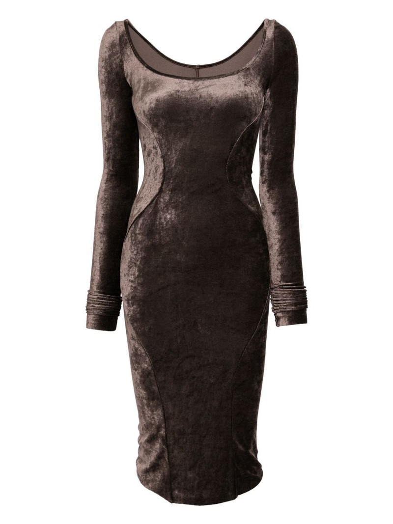 velour dress 1