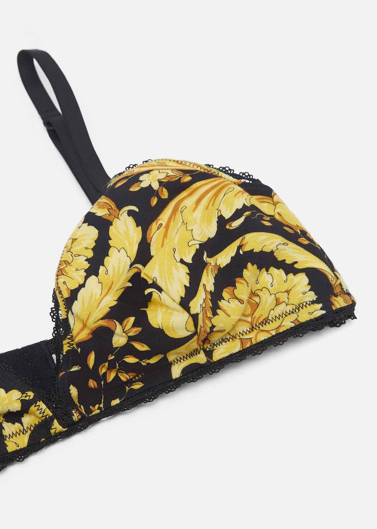 Barocco Print Bralette - 2