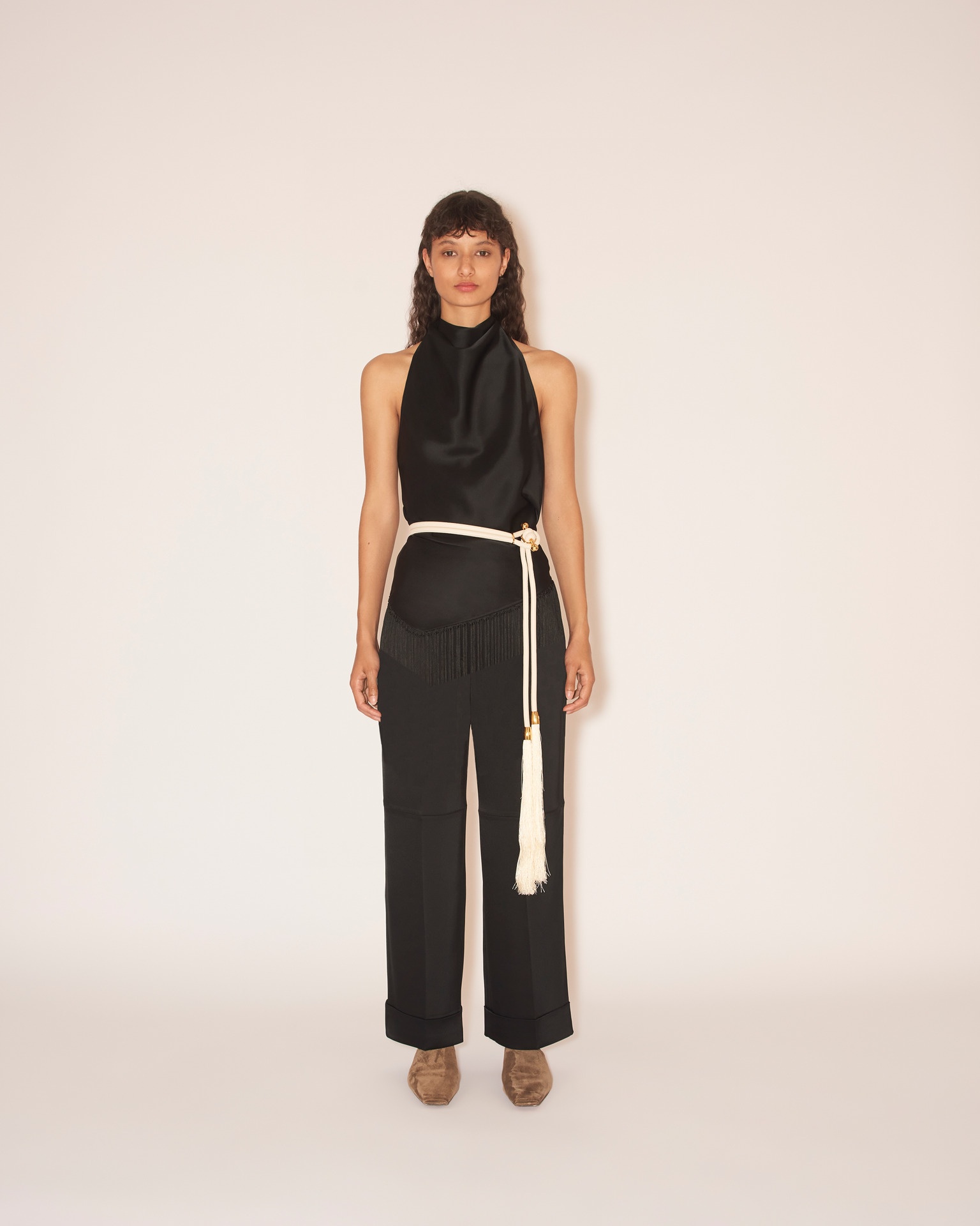 CEIRA - Elasticated trousers - Black - 4