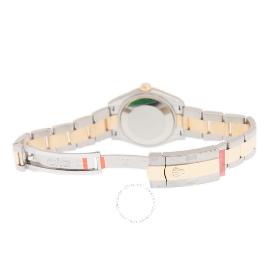 Rolex Datejust 31Mother of Pearl Diamond Dial Automatic Ladies Steel and 18kt Yellow Gold Oyster Wat - 6