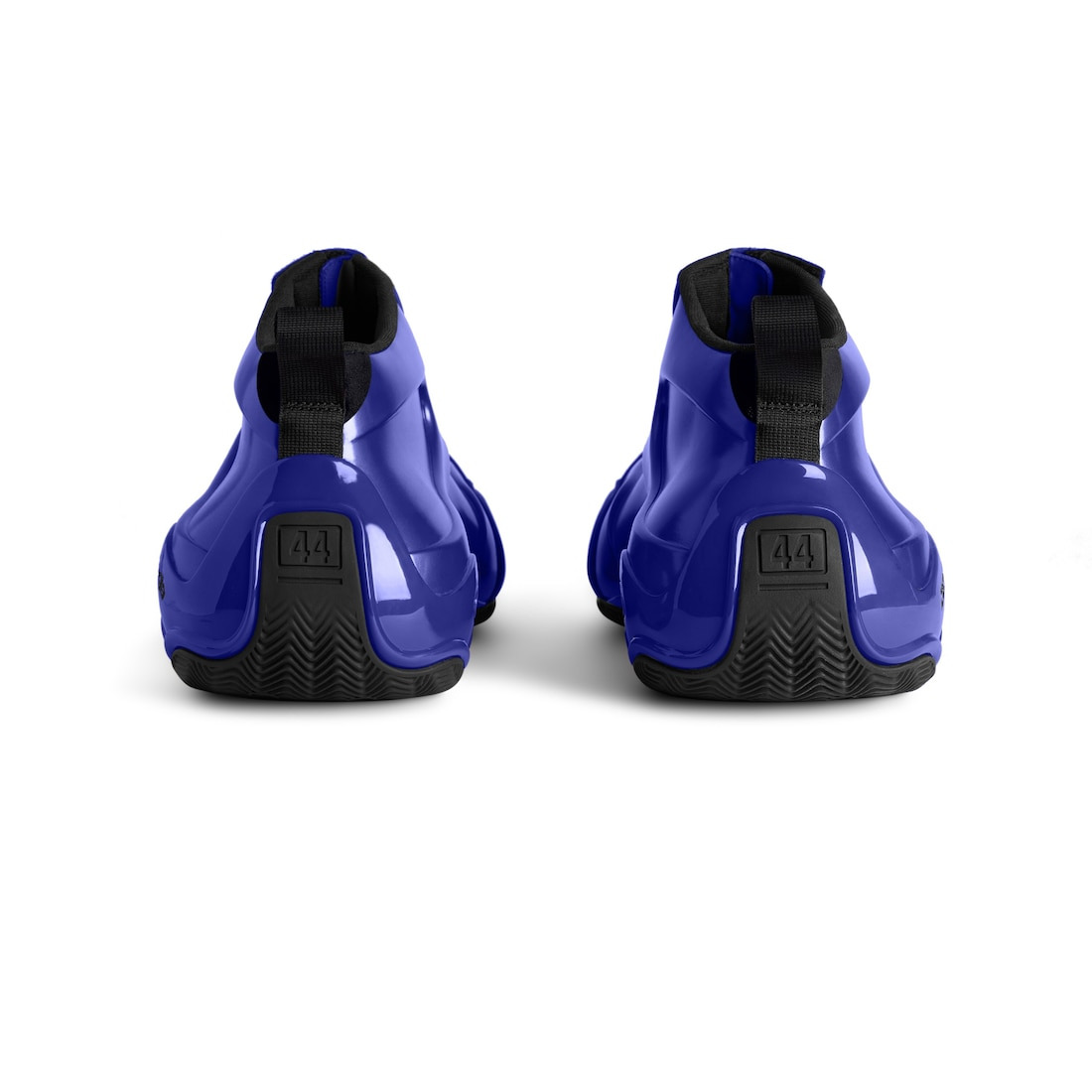 Men's Basketball Sneaker in Metallic Blue - 5