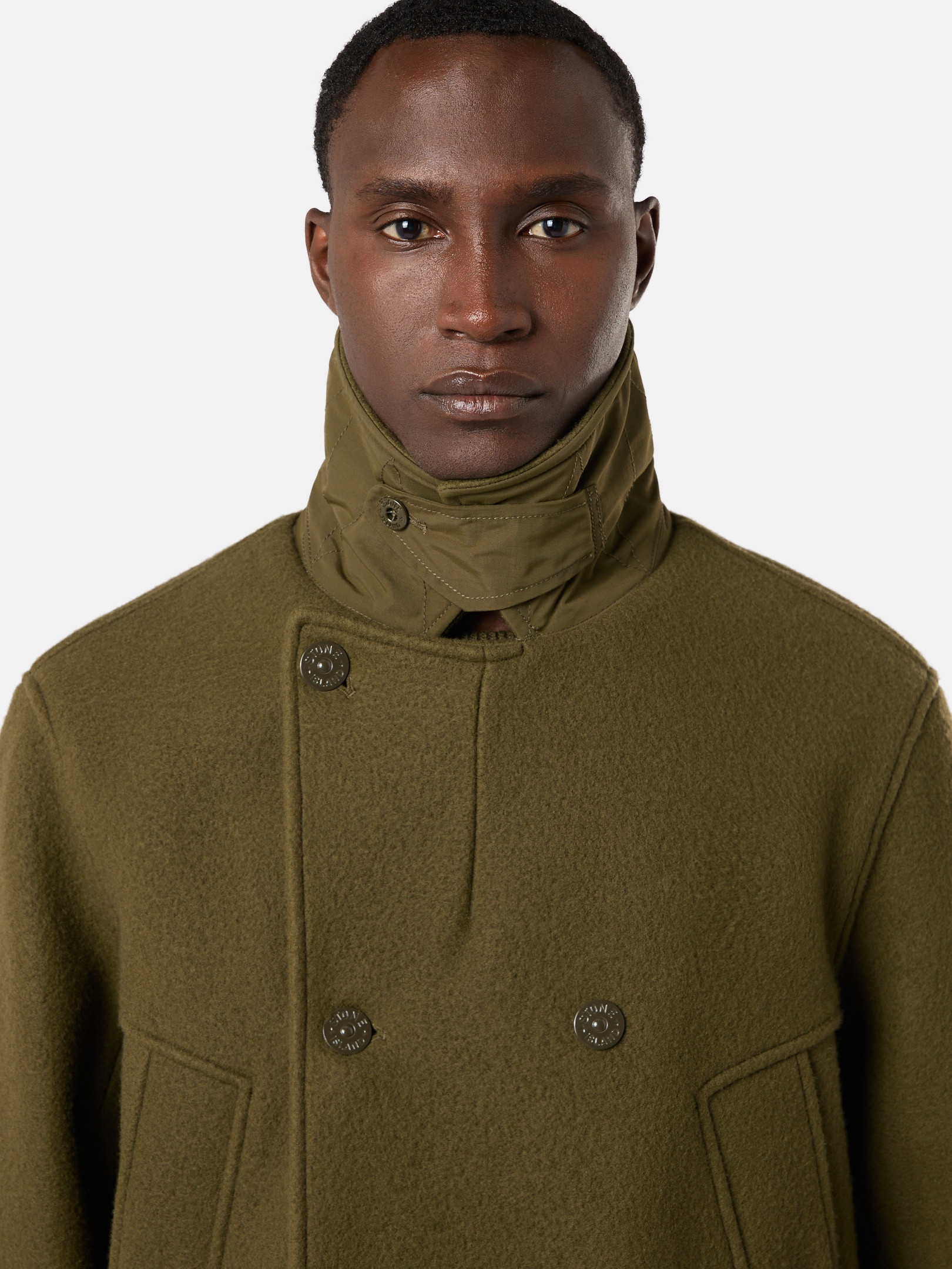 441F5 HEAVY MELTON_STONE ISLAND GHOST - 5