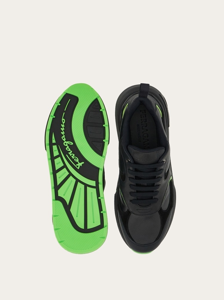 SNEAKER WITH COLOR INSERTS - 5