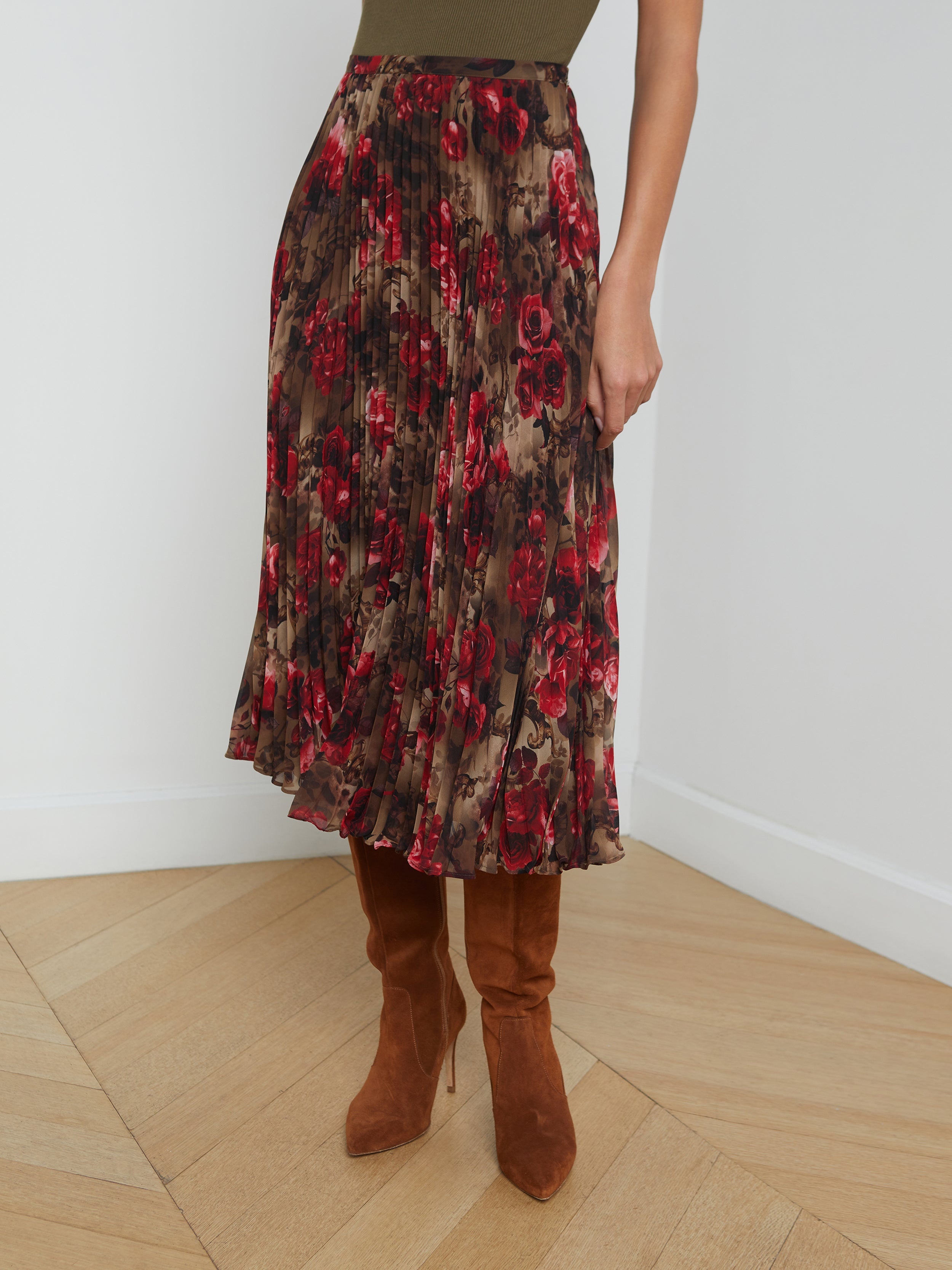 Fernanda Pleated Skirt - 4