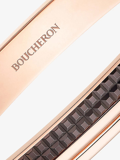 Boucheron Quatre Classique PVD-coated 18ct pink-gold bangle outlook