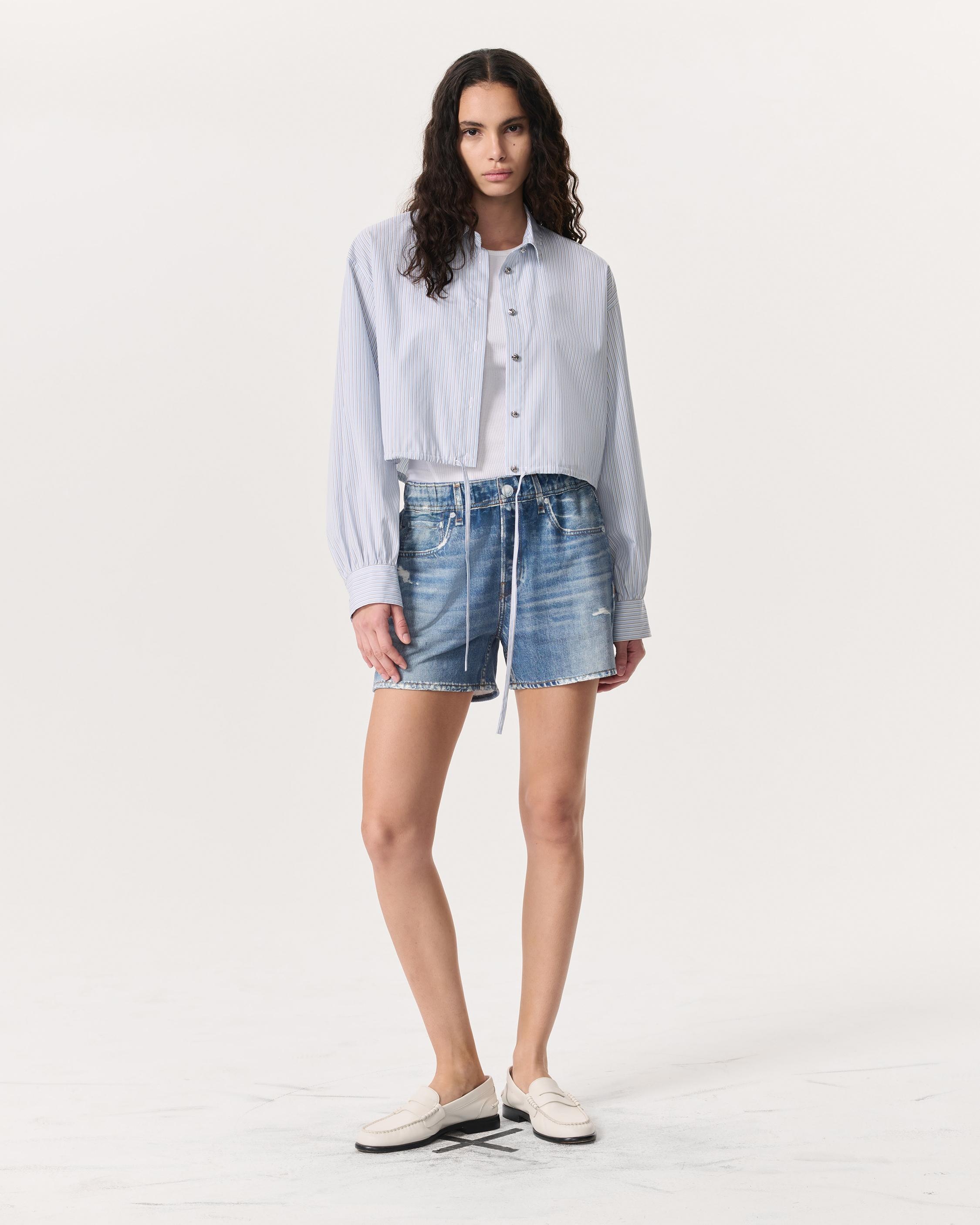 Georgie Striped Cotton Poplin Shirt - 4