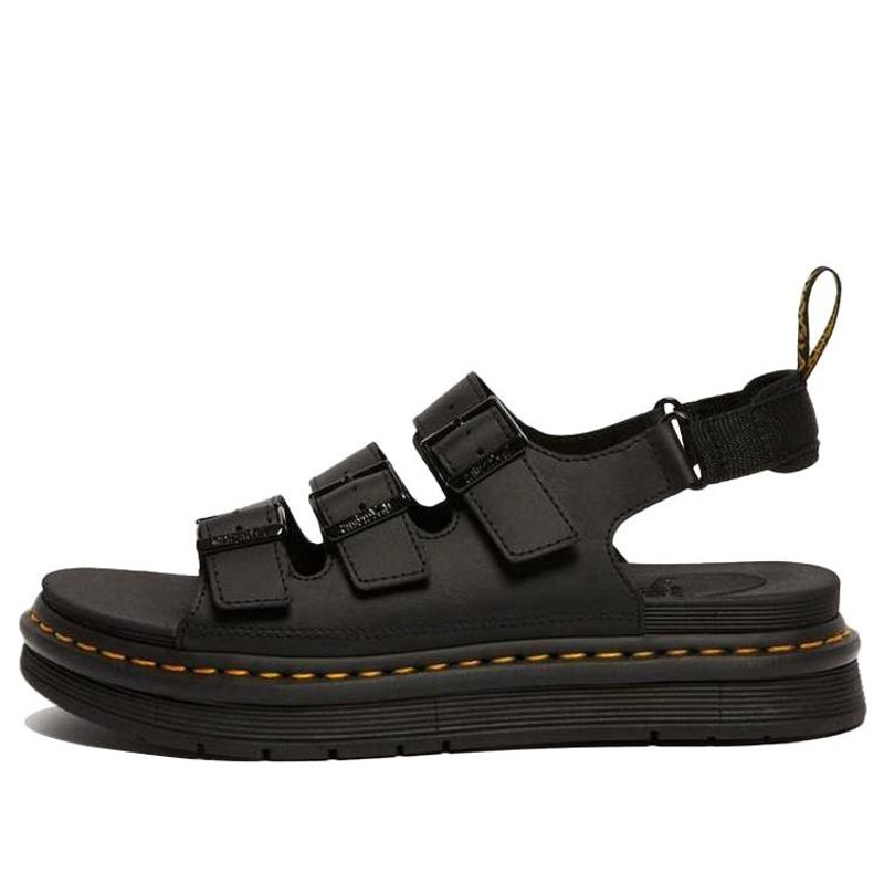 Dr. Martens Soloman Black Sandals 25767001 1