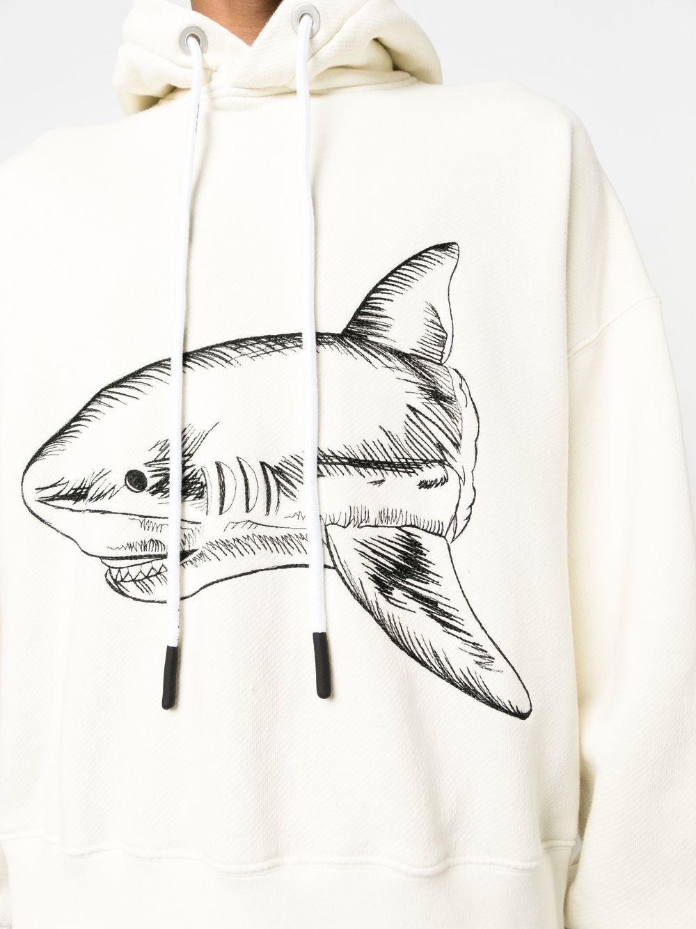 Broken Shark organic cotton hoodie - 5