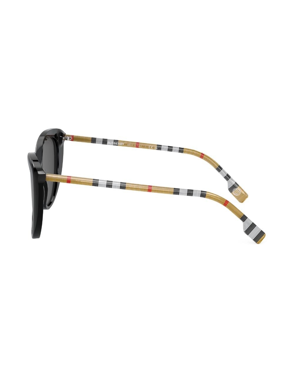 Vintage-check cat-eye sunglasses - 3