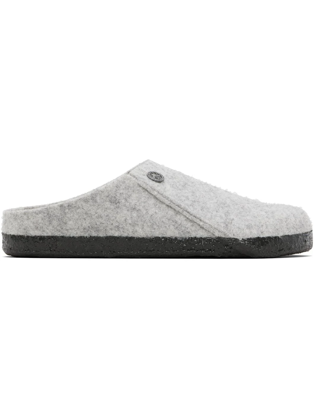 Gray Narrow Zermatt Rivet Slippers - 1