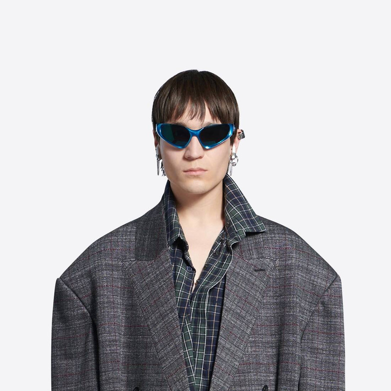 Xpander Rectangle Sunglasses  in Indigo 4