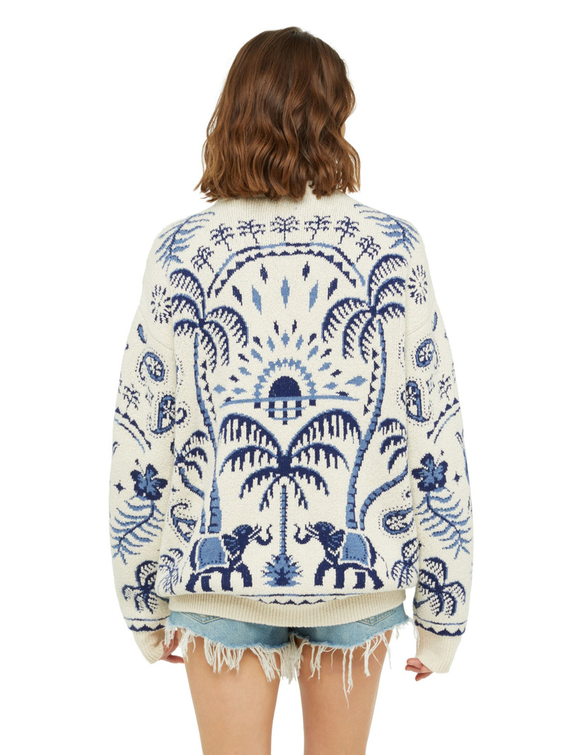 Lush Of Nature Foulard Sweater 8