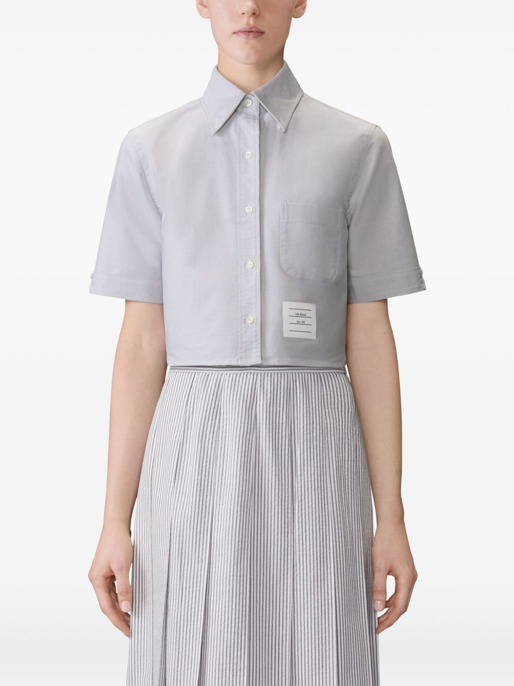 oxford short-sleeve shirt - 3