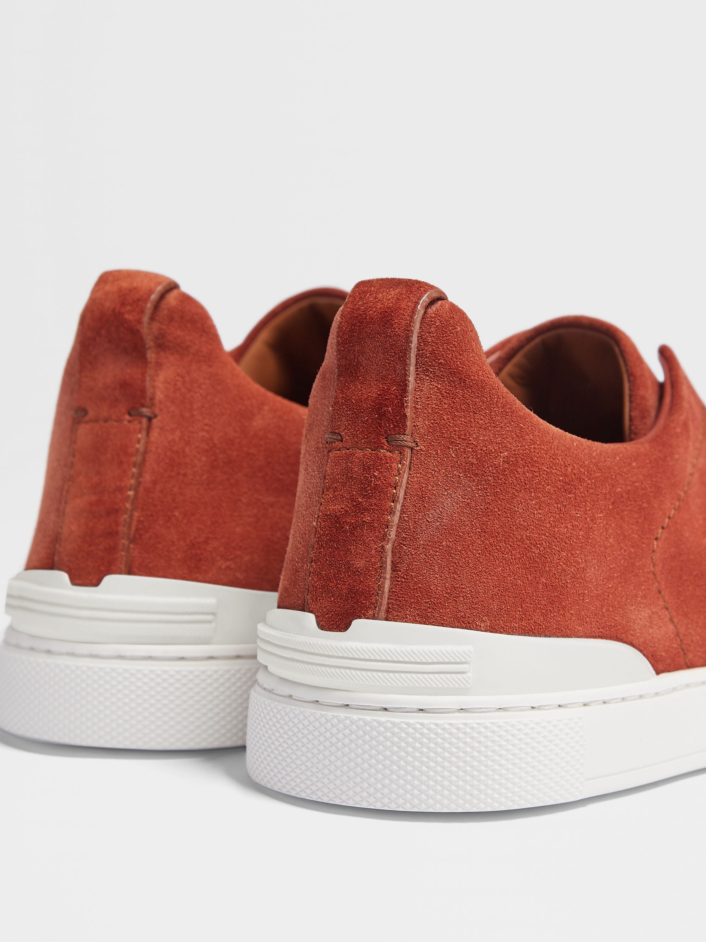 RUST SUEDE TRIPLE STITCH™ SNEAKERS - 2