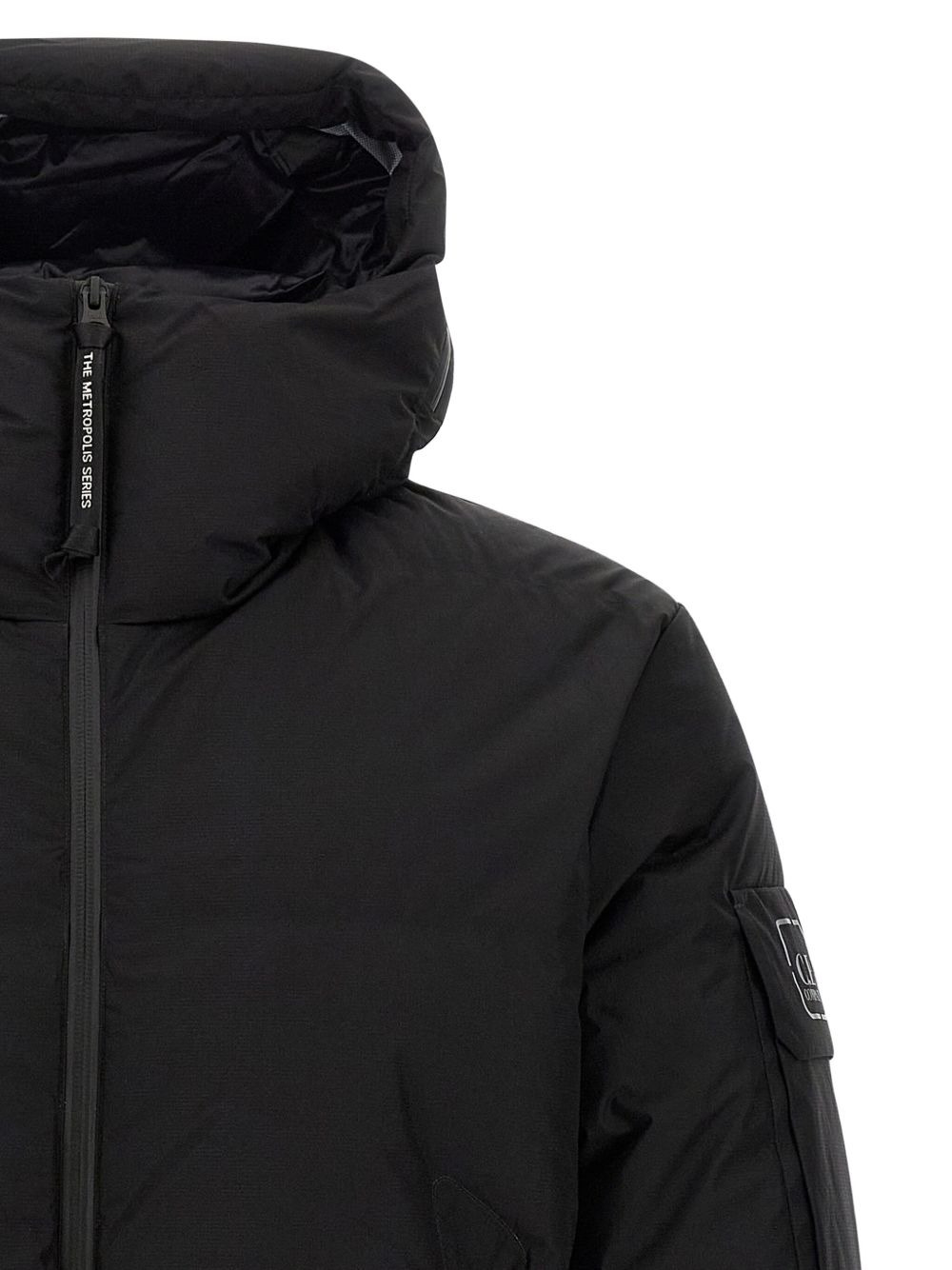 ripstop hooded down jacket - 3