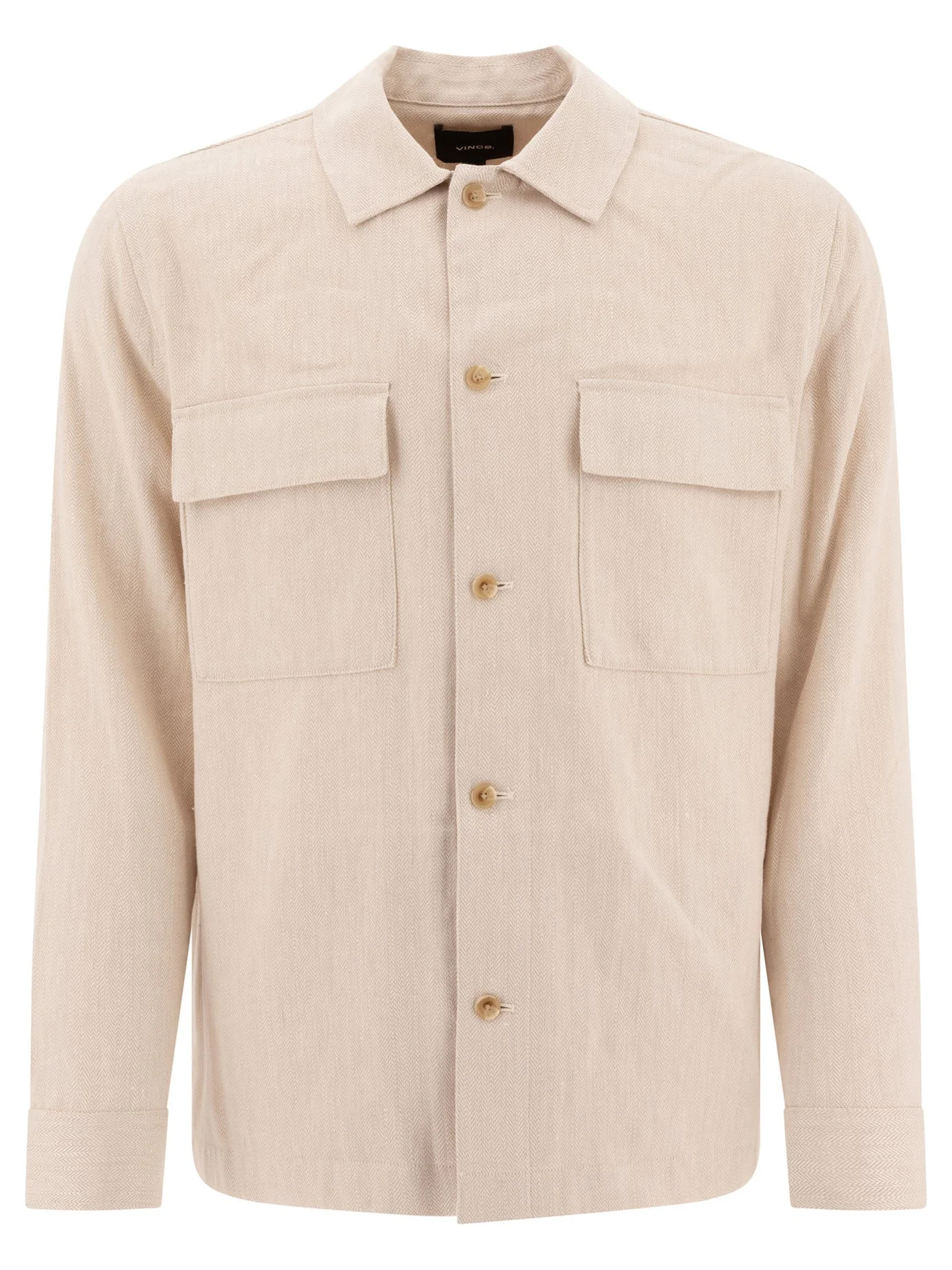 Vince Linen Overshirt - 1