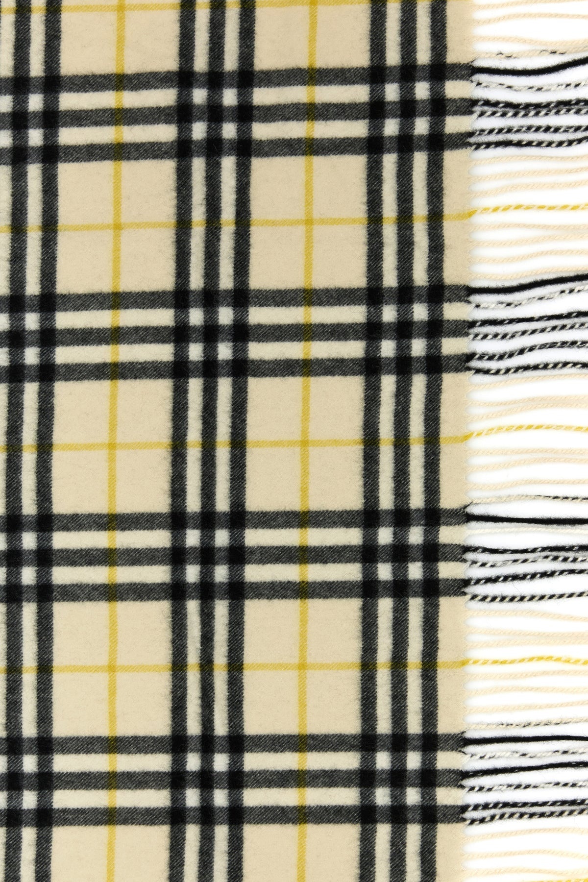 Embroidered cashmere scarf - 3