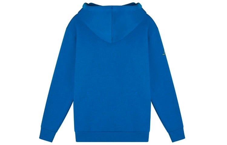 New Balance Graphic Print Hoodie 'Blue White' AMT11336-BMT - 2