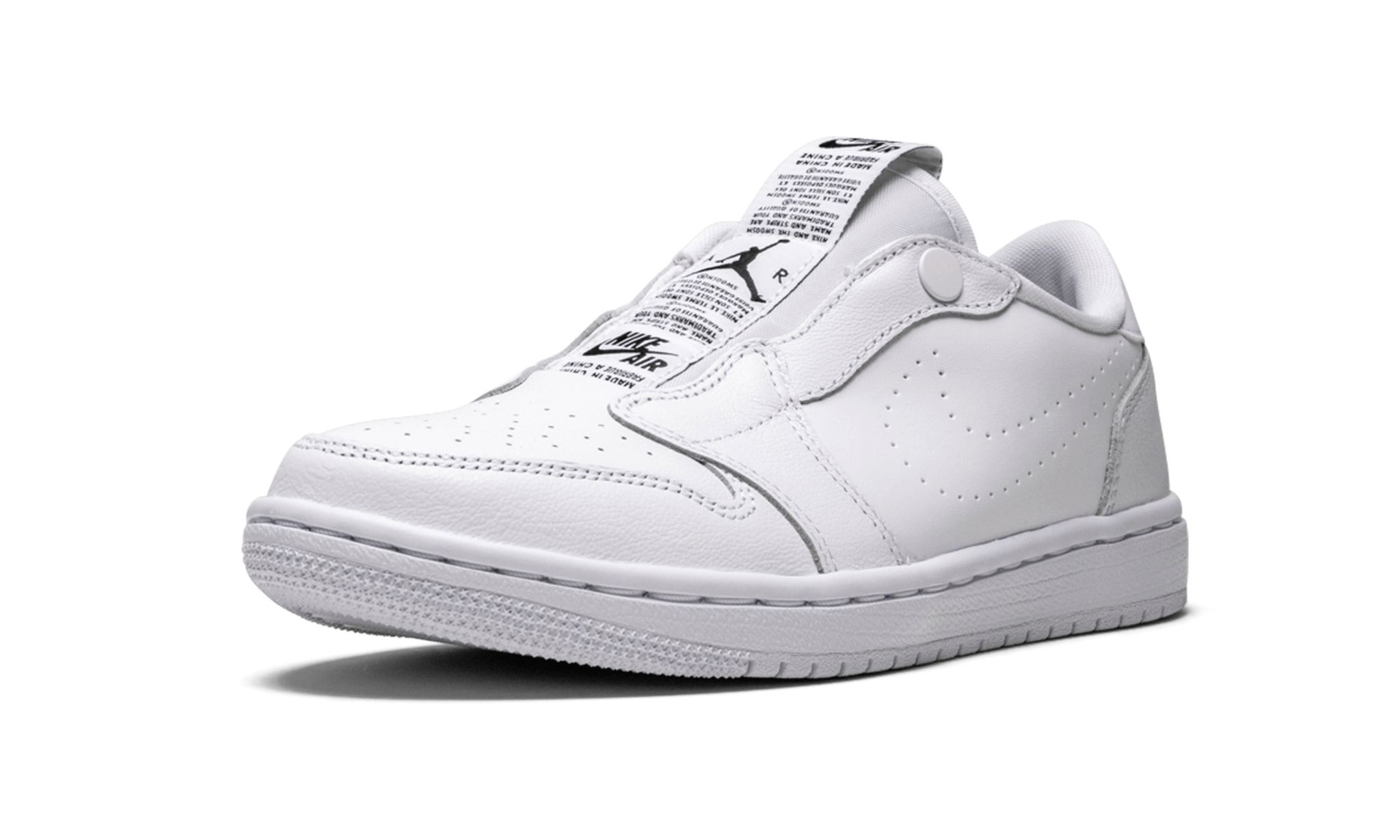 AIR JORDAN 1 RET LO SLIP MNS WMNS "TRIPLE WHITE" - 4