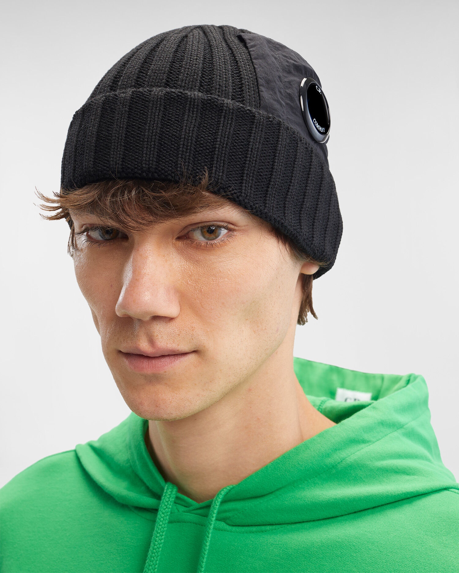 Extra Fine Merino Wool Lens Beanie - 2
