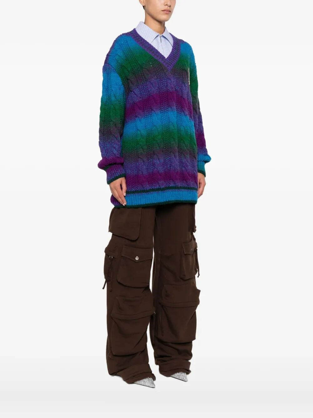 `Braides` Degrade Sweater - 5
