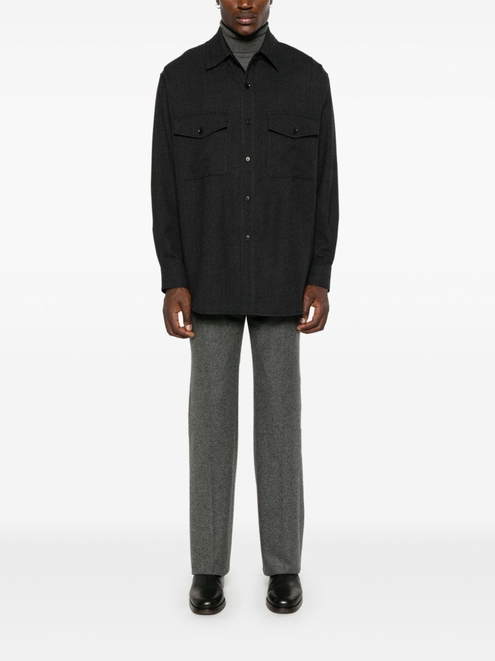 virgin-wool shirt - 2