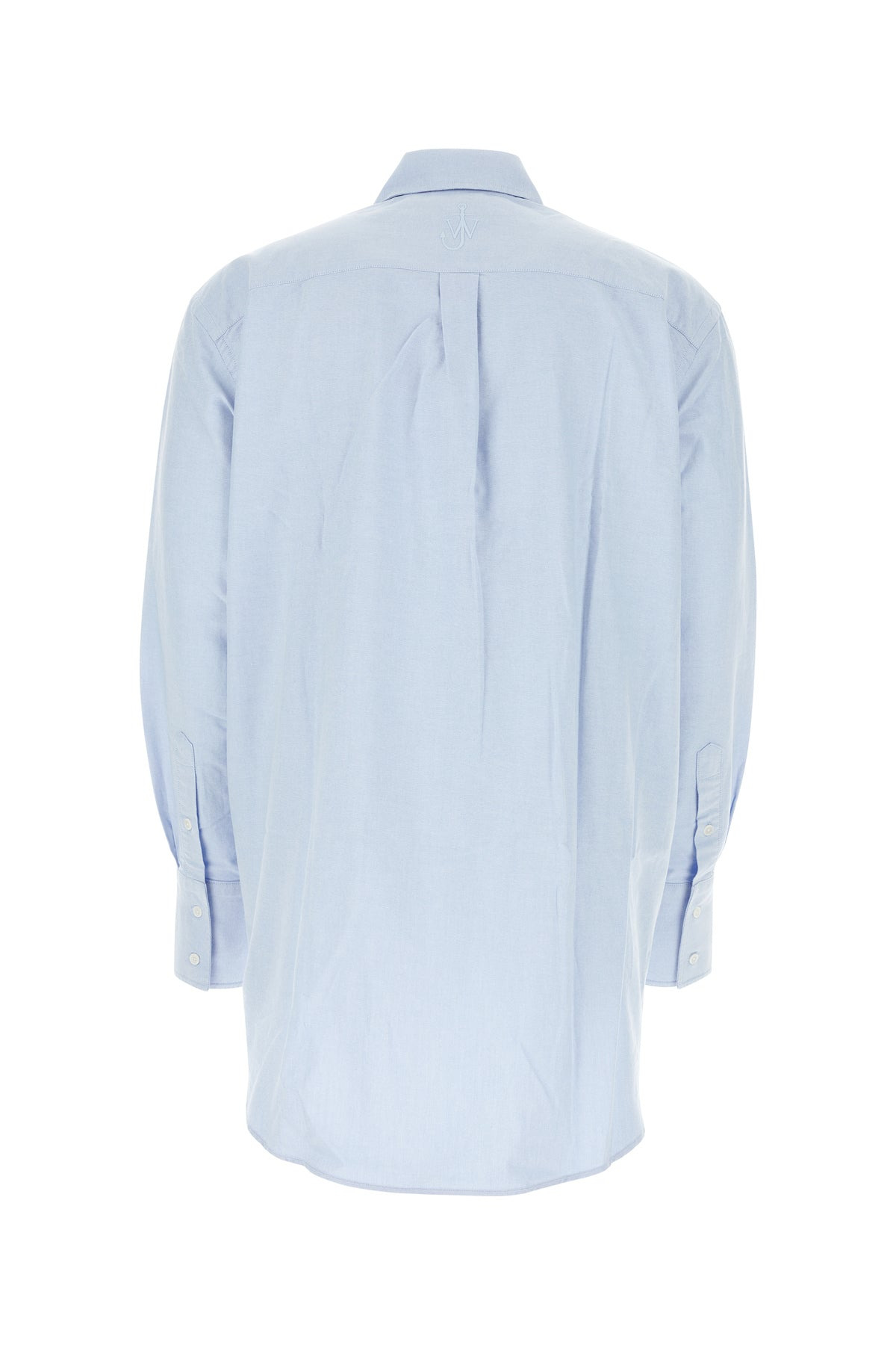 Light blue oxford oversize shirt - 2