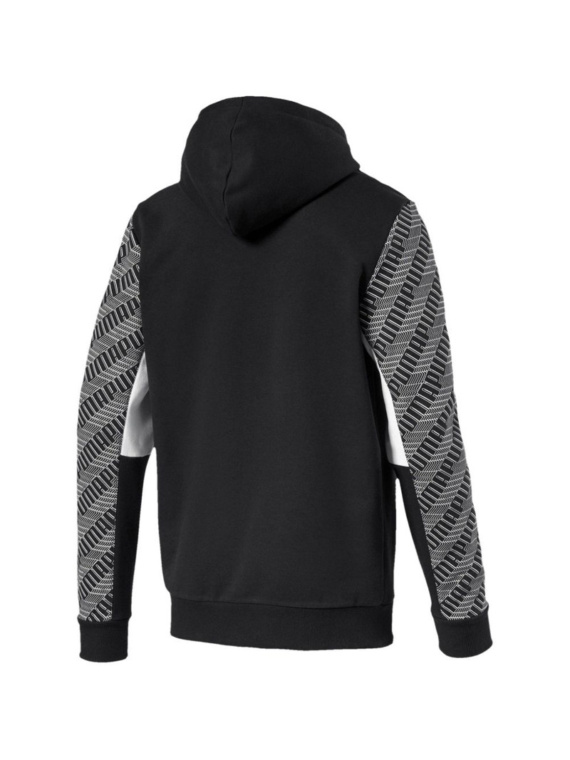 PUMA logo-print hoodie outlook