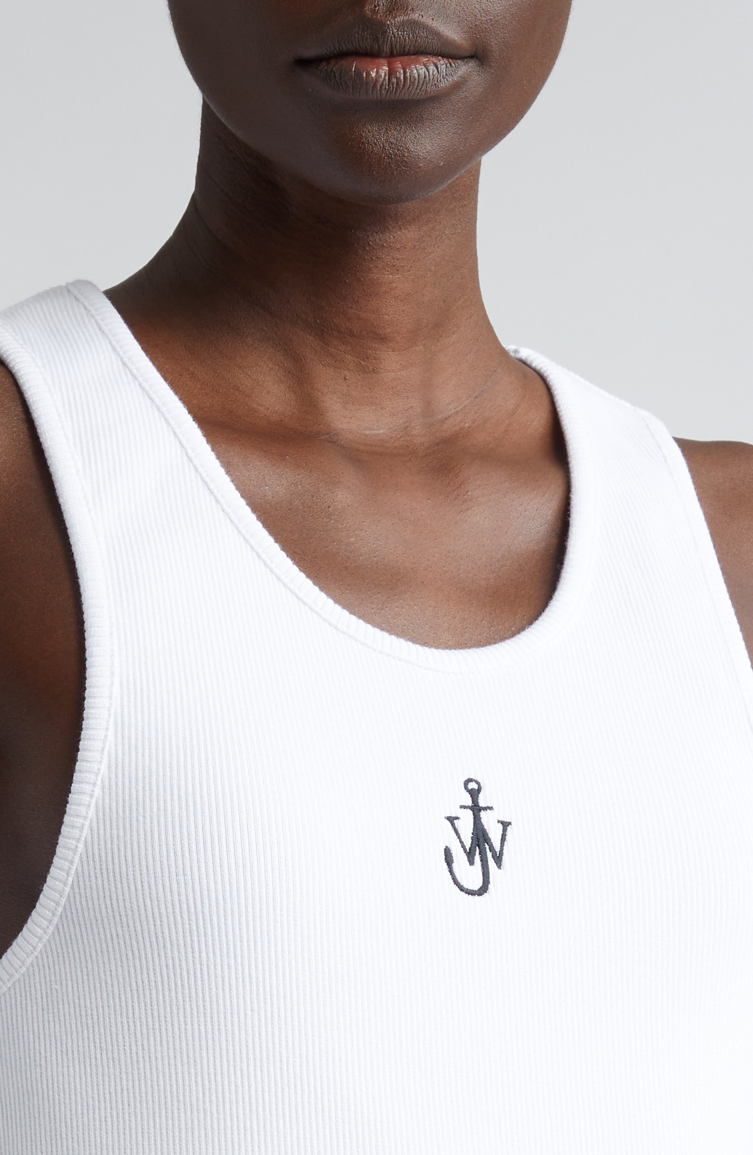 Anchor Logo Embroidered Tank - 5