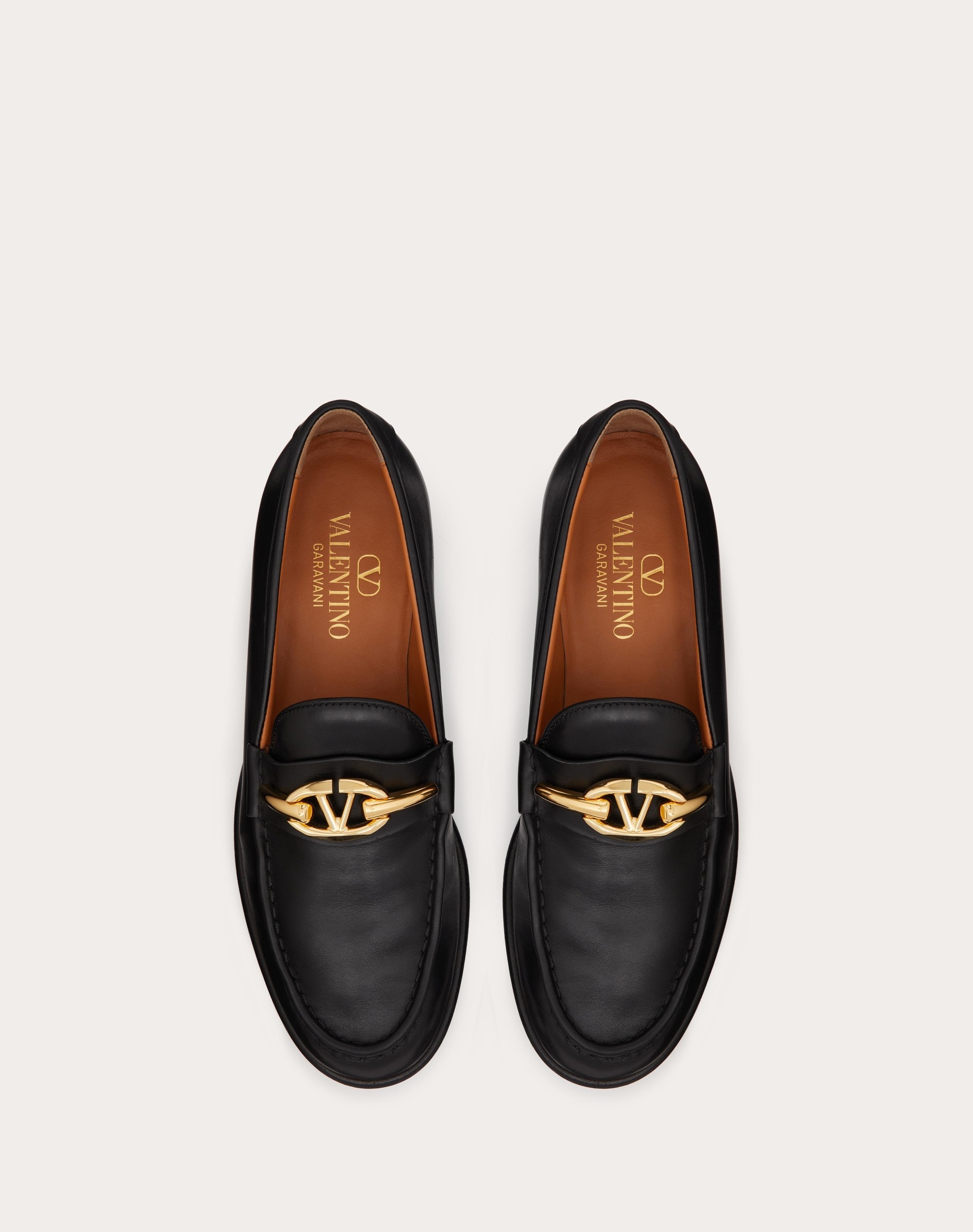 VLOGO SIGNATURE CALFSKIN LOAFER - 4