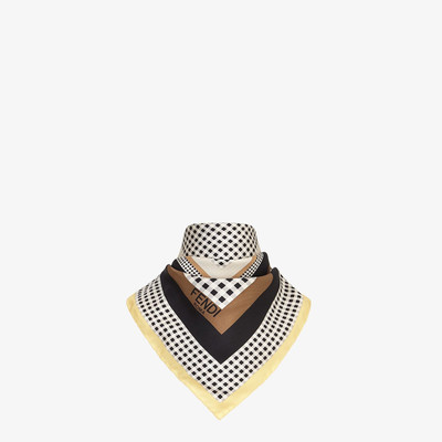 FENDI Multicolor silk foulard outlook