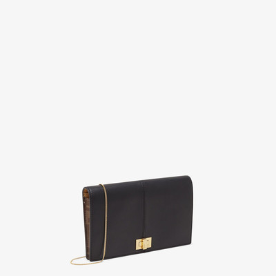 FENDI Black leather mini-bag outlook