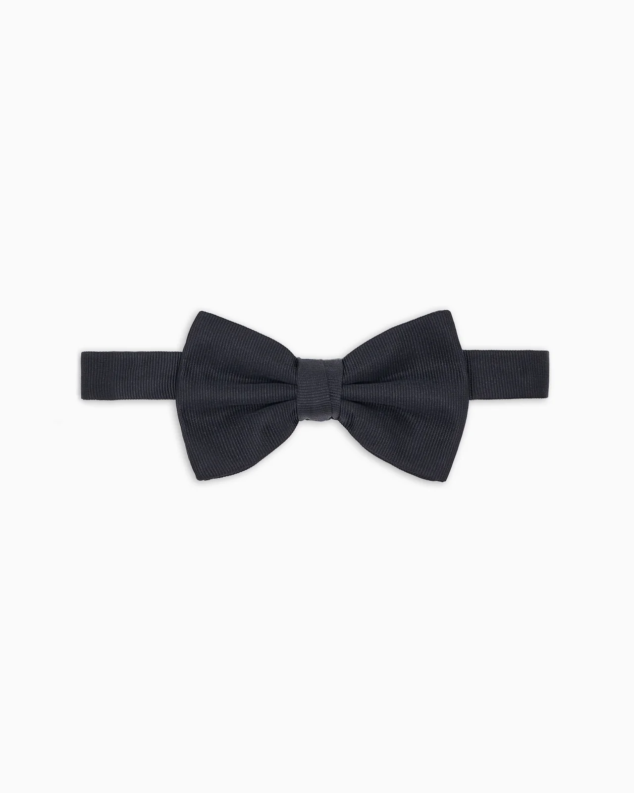 Pure silk knotted bow tie - 1